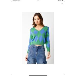 Tessa Mini Sweater Blue